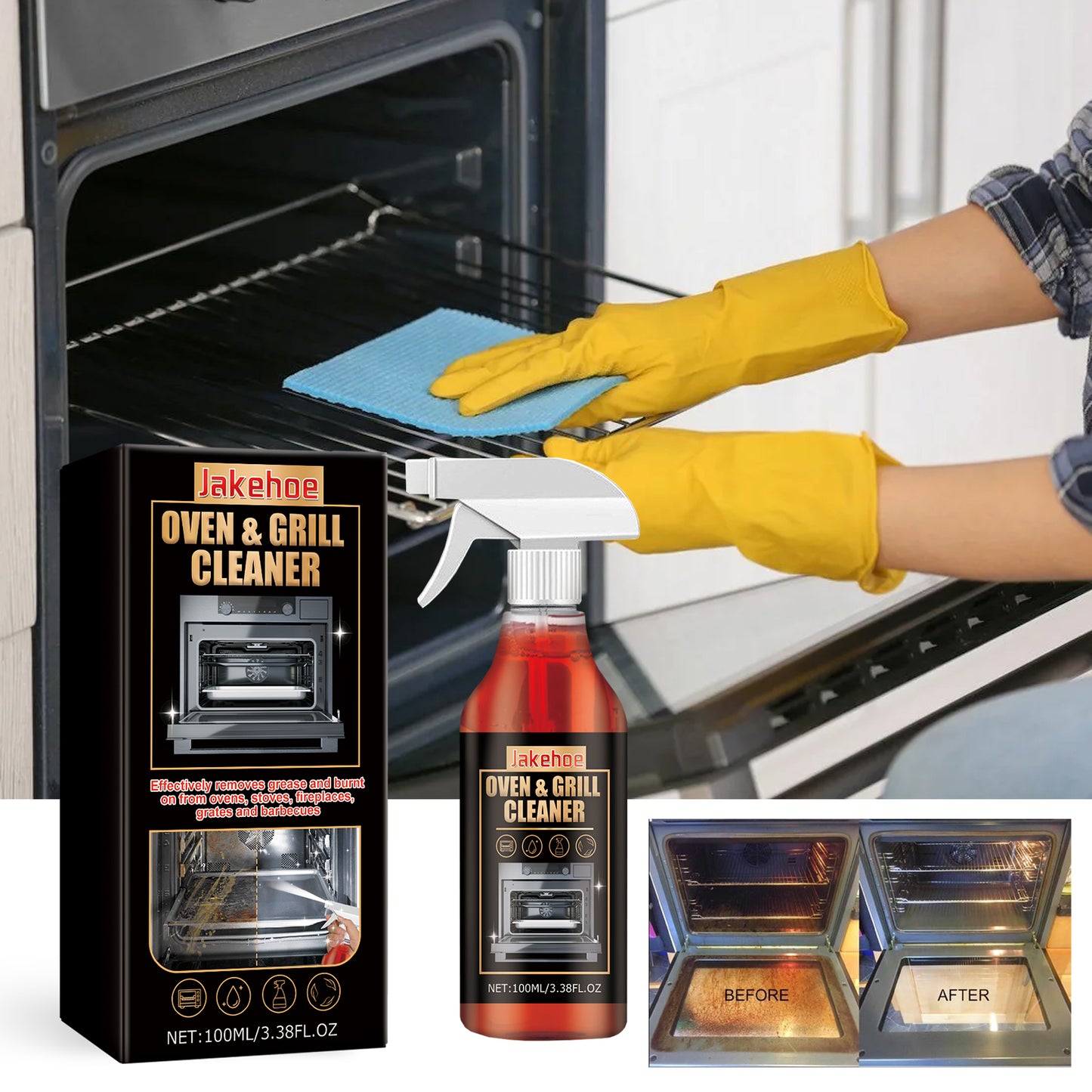JAKEHOE Oven & Grill Cleaner