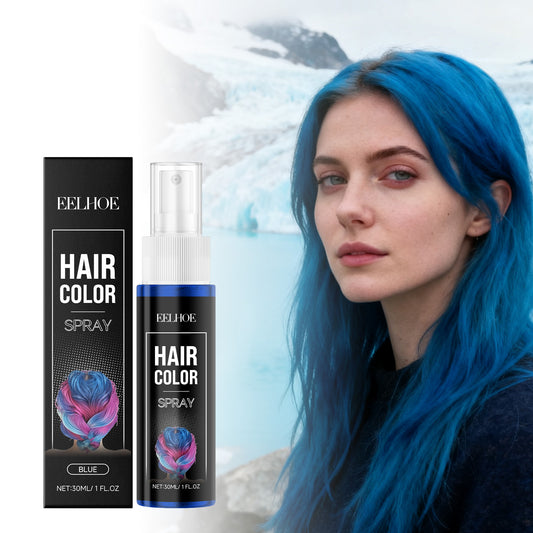 Blue Temporary Hair Dye Spray