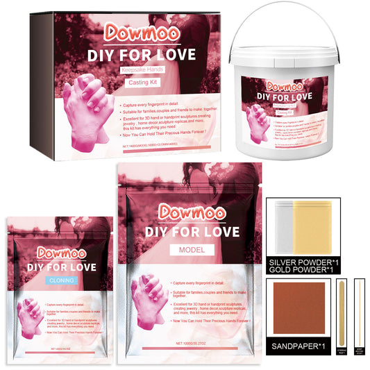 DOWMOO Keepsake Hands Casting Kit