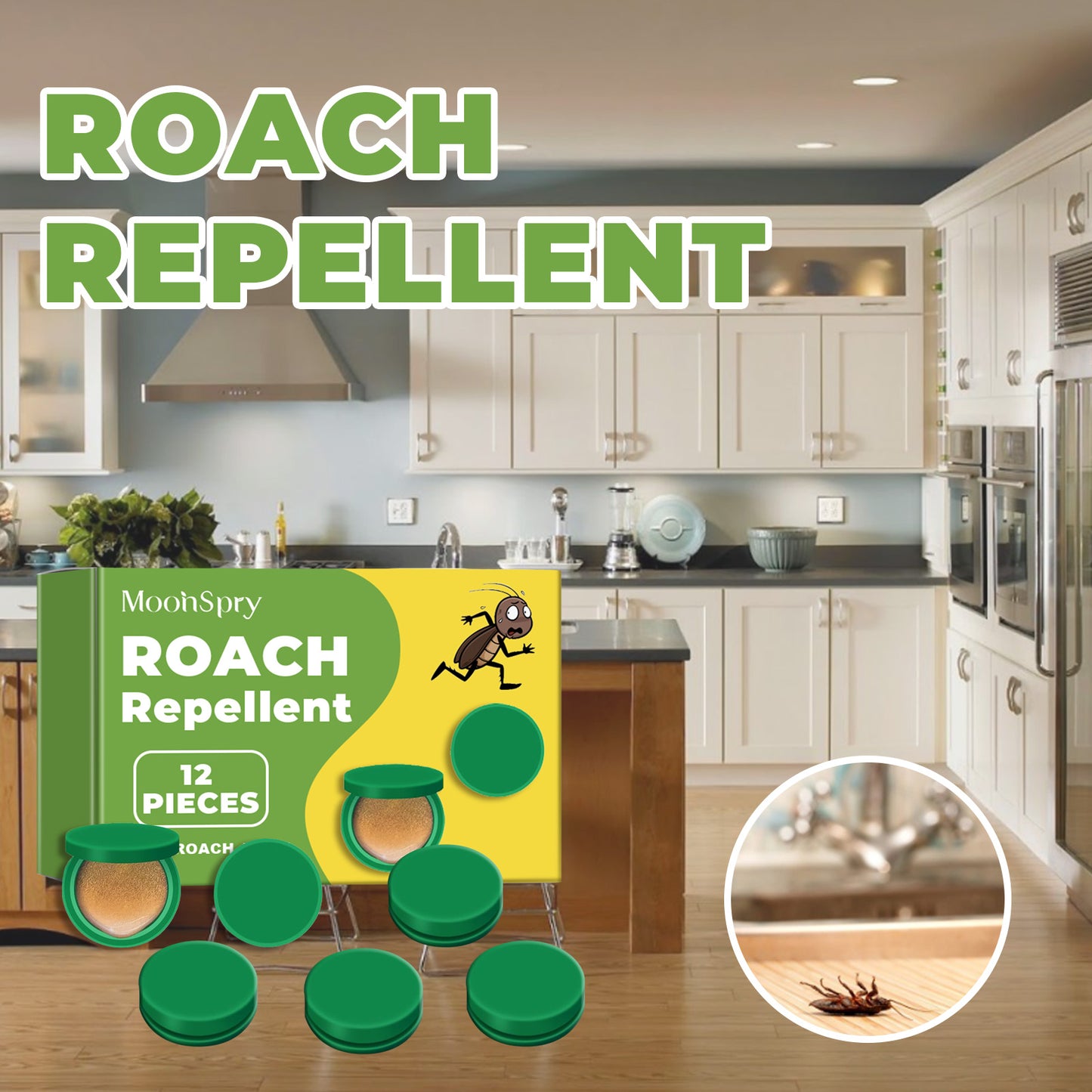 MOONSPRY Roach Repellent