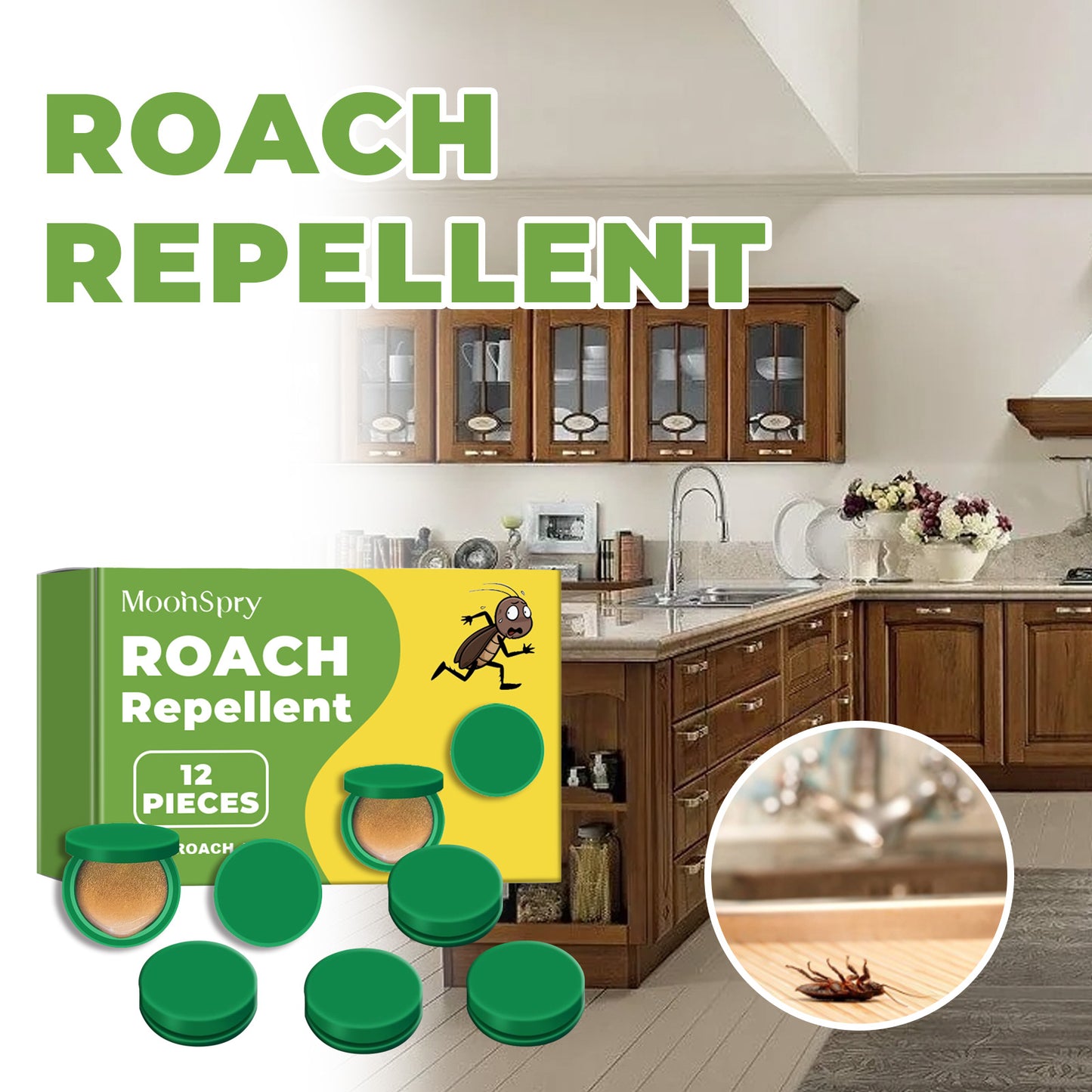 MOONSPRY Roach Repellent