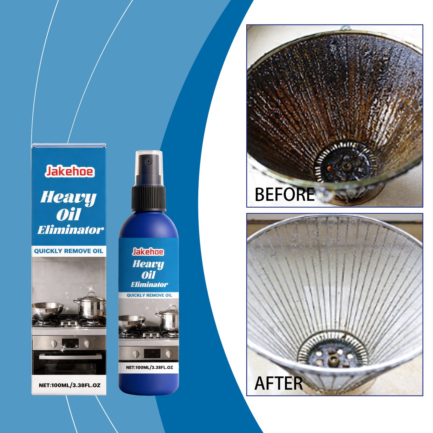 Heavy Oil Eliminator Quickly remove oil