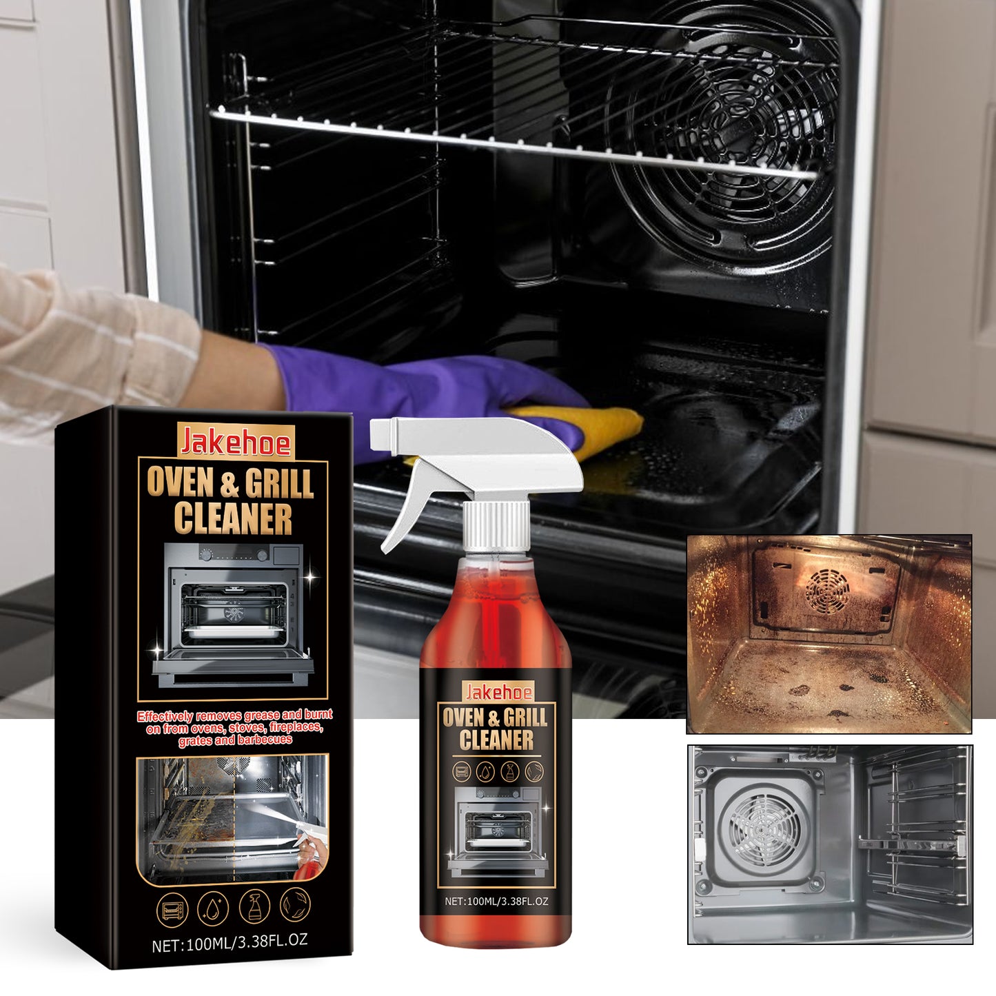JAKEHOE Oven & Grill Cleaner