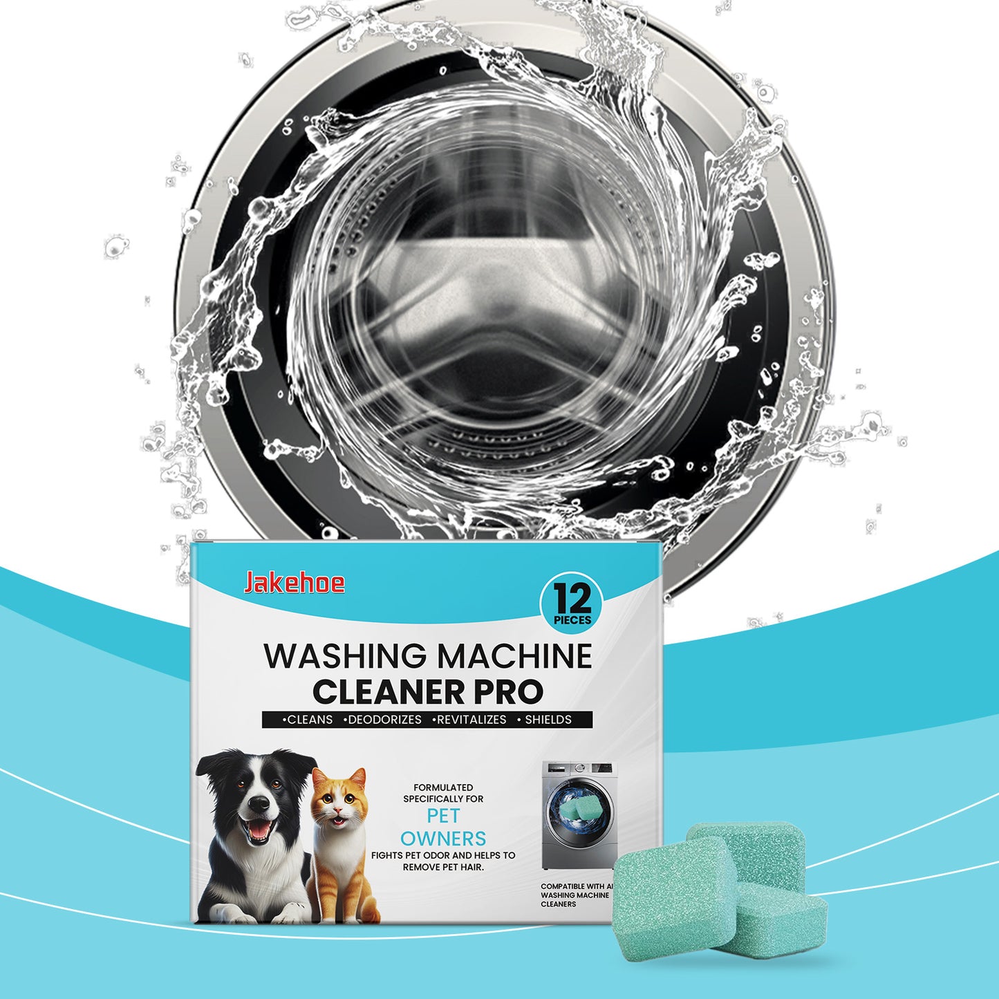 JAKEHOE Washing Machine Cleaner Pro