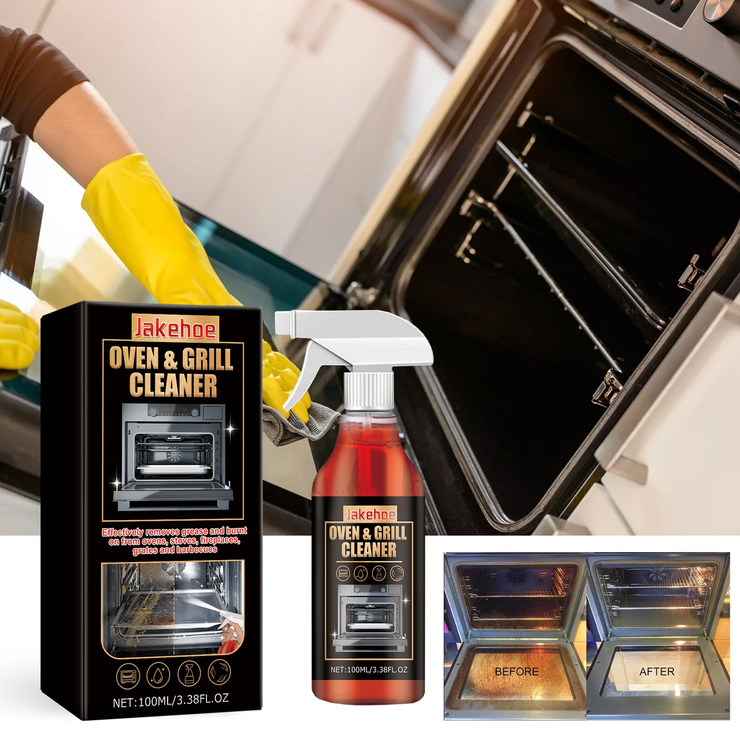 JAKEHOE Oven & Grill Cleaner