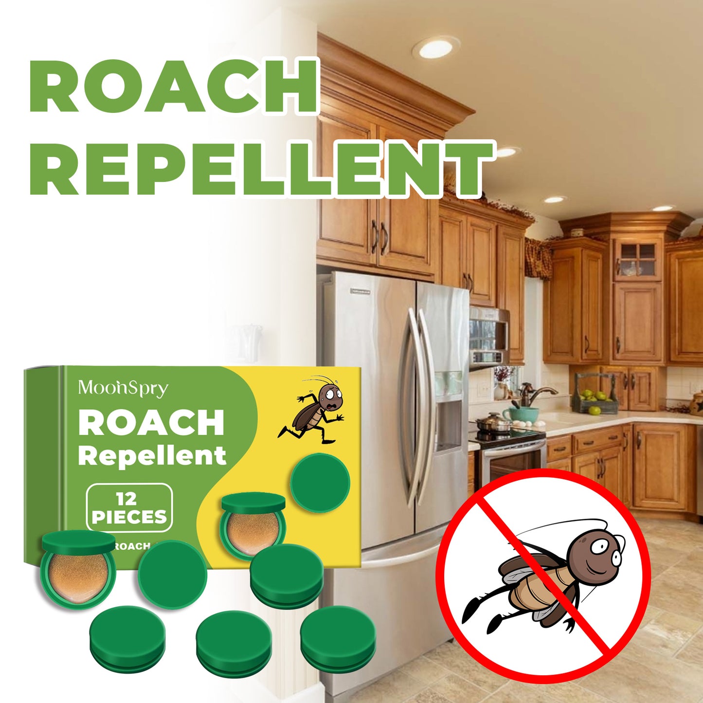 MOONSPRY Roach Repellent