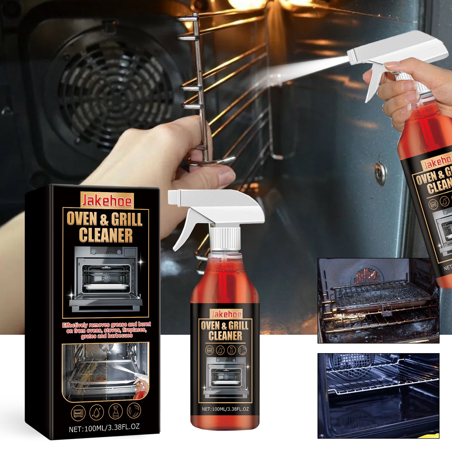 JAKEHOE Oven & Grill Cleaner