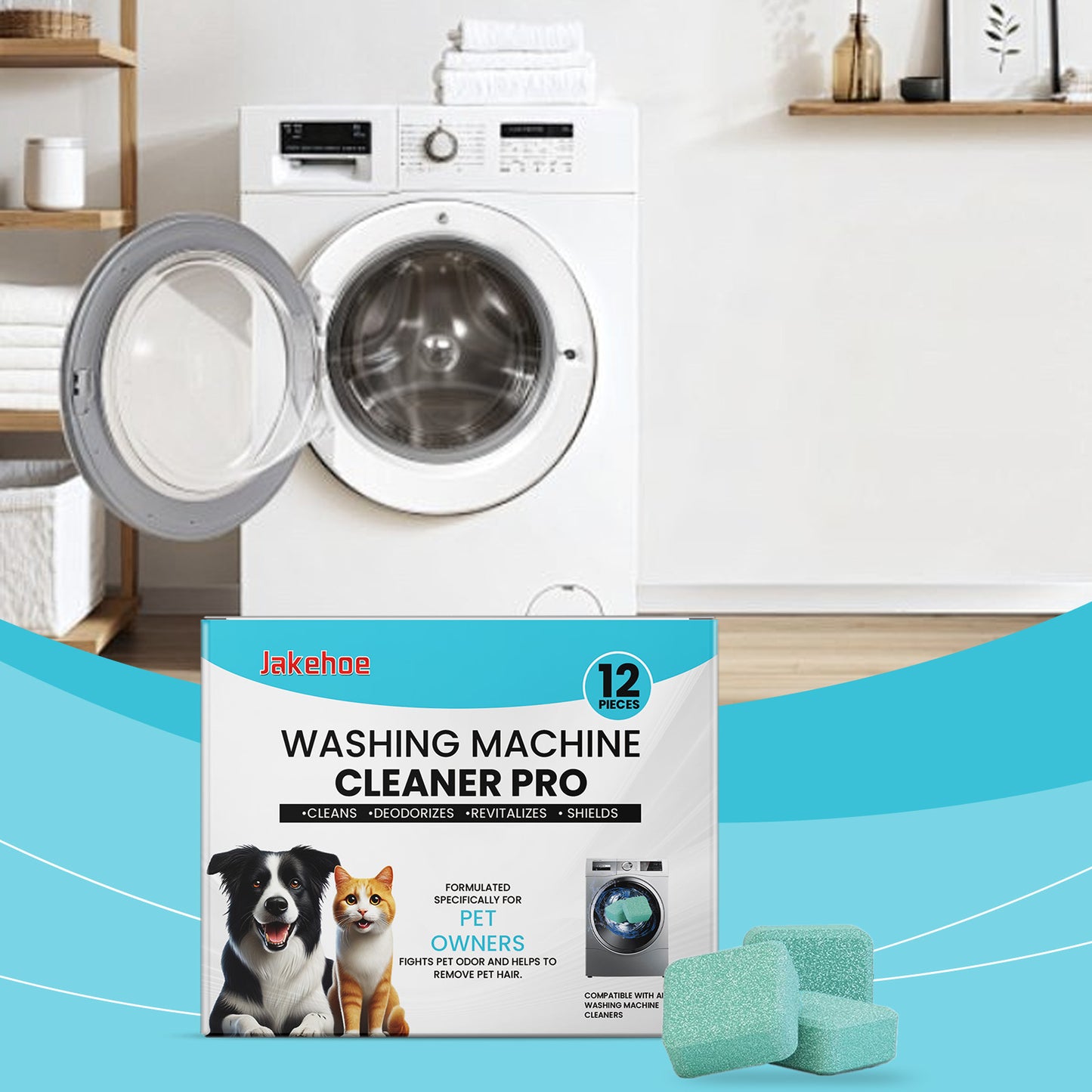 JAKEHOE Washing Machine Cleaner Pro