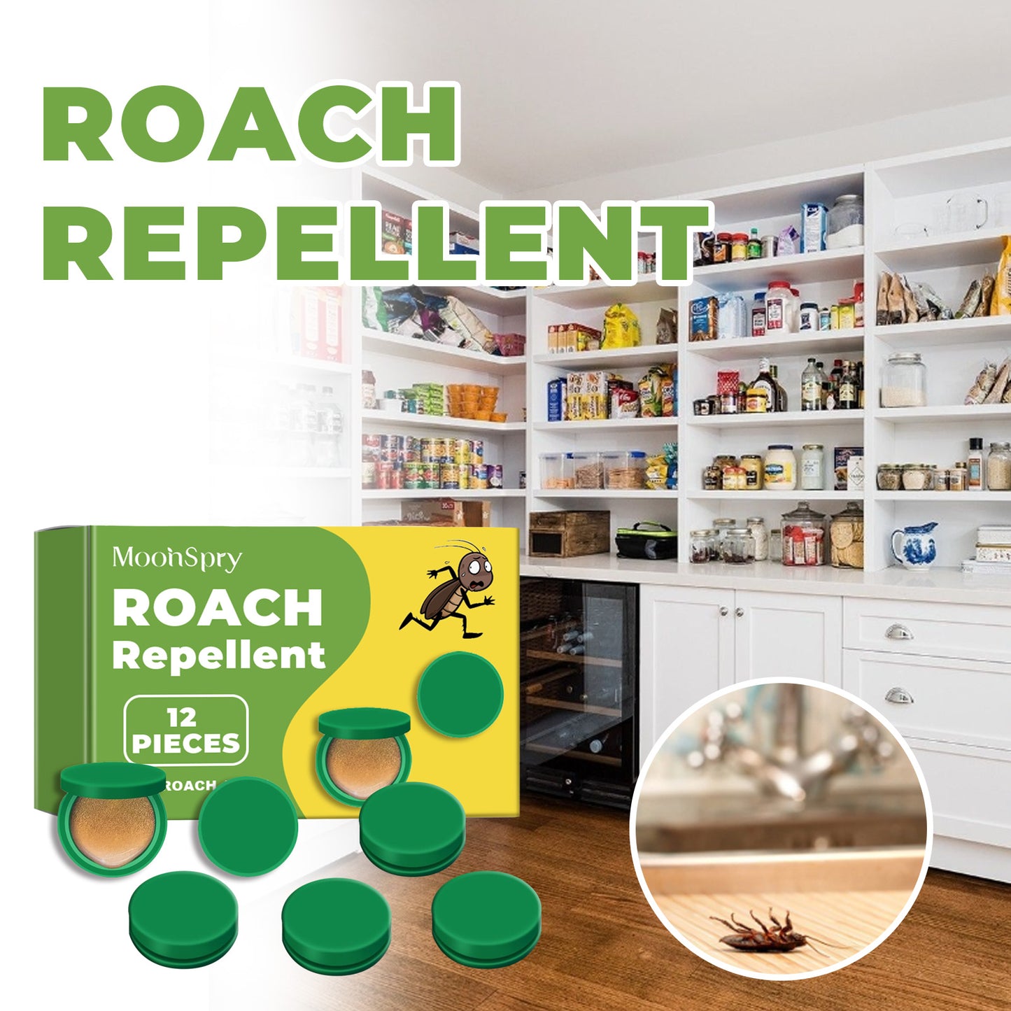 MOONSPRY Roach Repellent